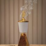 مبخرة رباعى قاعدة ألوان